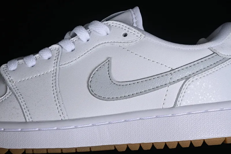 All categories Air Jordan Jordan series basketball shoes Air Jordan 1 Low Z version Air Jordan 1 Low Golf J1 Joe 1 new golf version Raw rubber white DD9315-111
